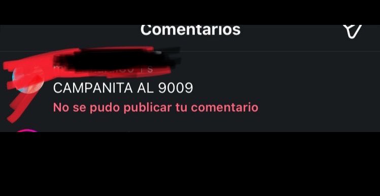 lulu22380's tweet photo. @Agucassa Qué pasa que no permiten los comentarios de CAMPANITA AL 9009 en insta ???? 
@SANTIAGODELMORO 

#GranHermanoGeneraciónDorada #GranHermano #GH https://t.co/ovZXZZpGSb