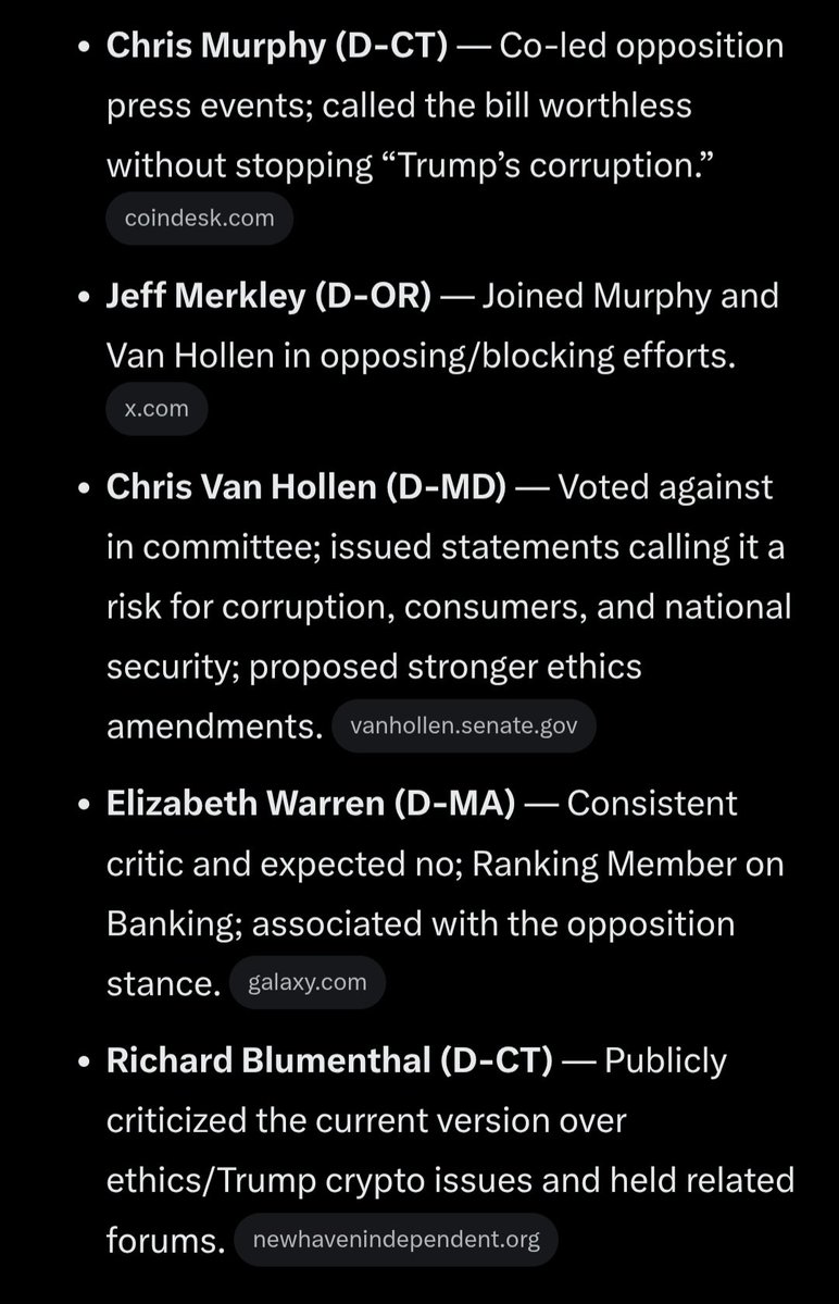 mrnguyen007's tweet photo. 🚨 🚨 BREAKING NEWS:

Here is the list of Democrat Senators who vowed to block the Clarity Act.. 📃 🇺🇸 

To all my fellow Americans, you know what to do in this November midterm election? 🗳 https://t.co/vjpblGbxdM