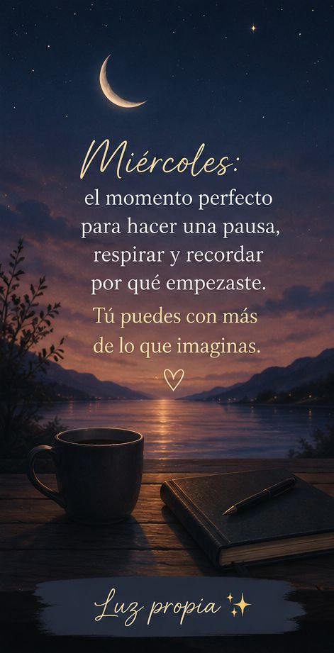 OdennyT's tweet photo. Haz una pausa, pero nunca renuncies. 🌙
#Miércoles #Reflexión #Frases #Inspiración #Motivación #LuzPropia https://t.co/YPULny7rkW