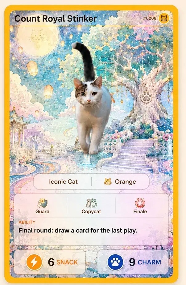 playcatchcat's tweet photo. Imagine collecting thousands of cats in Web2 📲
then one day discovering they could have a bigger purpose. 👀

🐱 Built on @solana https://t.co/UXPA7gR7Md