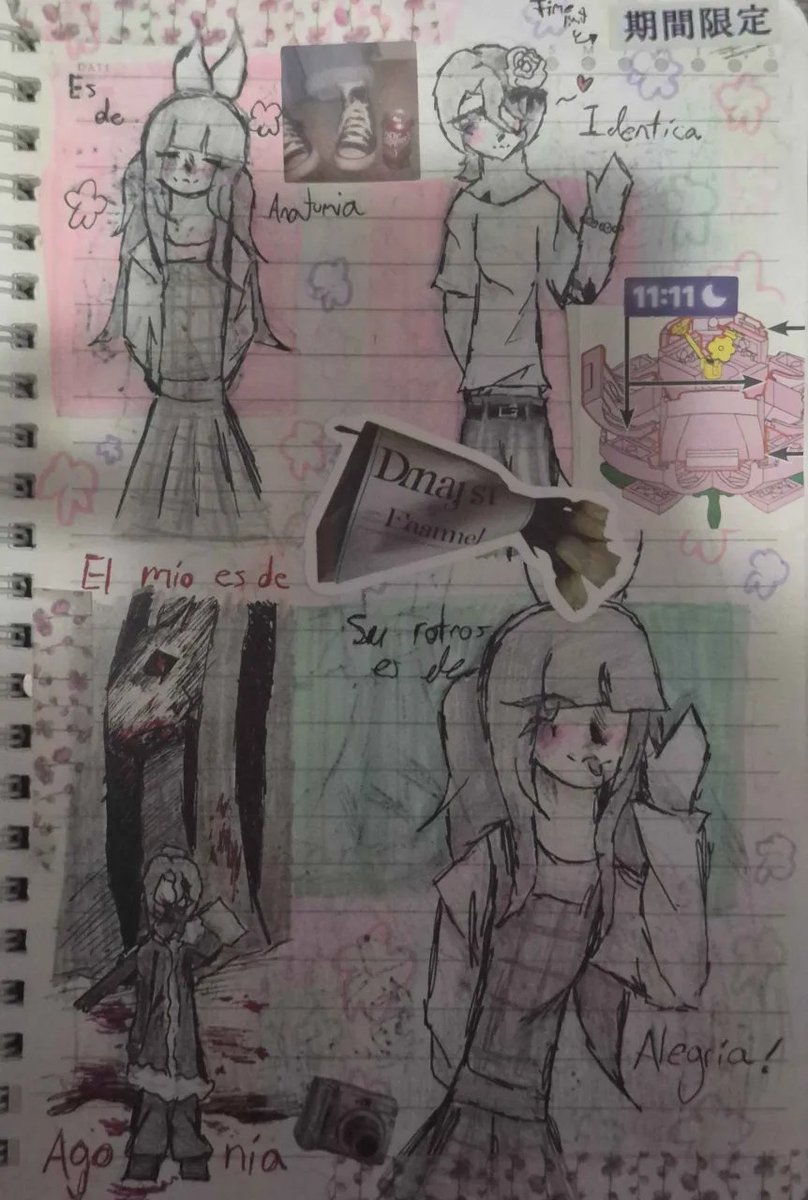 JayAngel_48's tweet photo. #originalcharacters 
Emery &amp; June sketchbook pages :3 https://t.co/m52WCdY4Ap