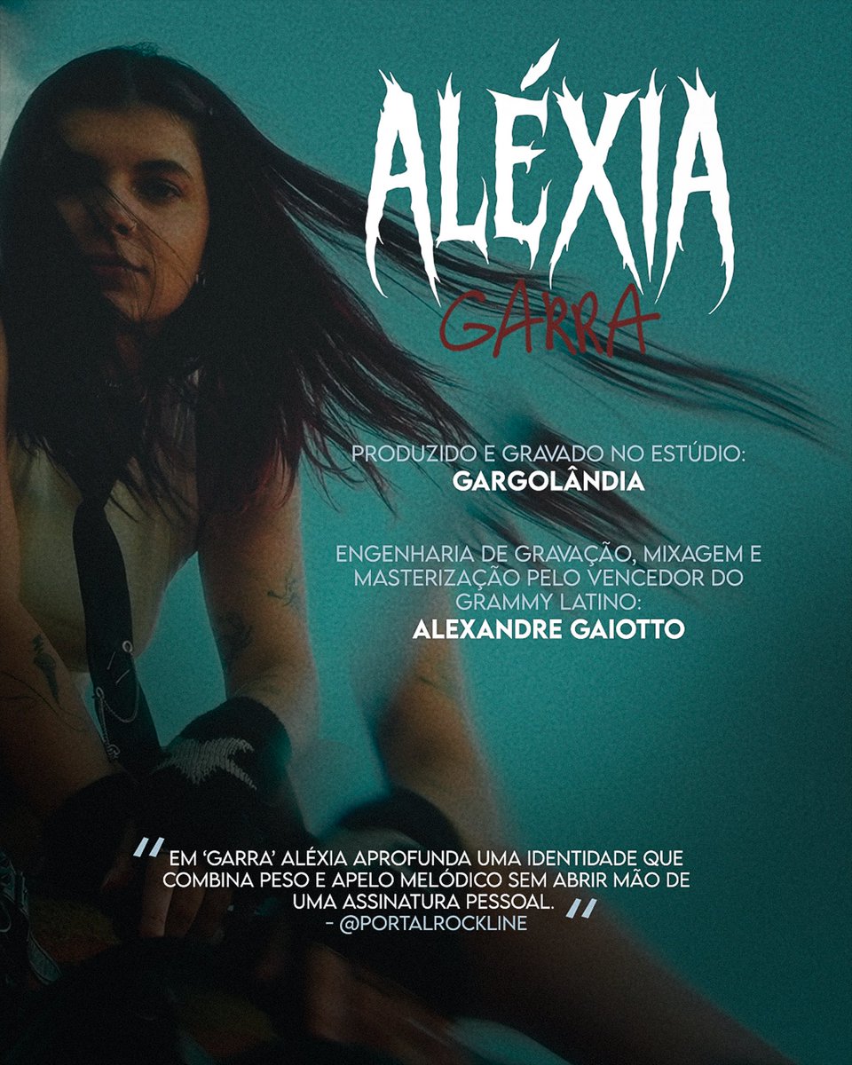 alexiaei's tweet photo. Estamos felizes em anunciar que Aléxia e seu álbum Garra entraram oficialmente para as considerações ao Latin Grammy®️2026! 
-
⭐️Para sua consideração, Latin Grammy®️
Ouça aqui: https://t.co/TuRv8JTYom 

#fyc #latingrammy #latingrammys #foryourconsideration https://t.co/QsPvVRvzfk