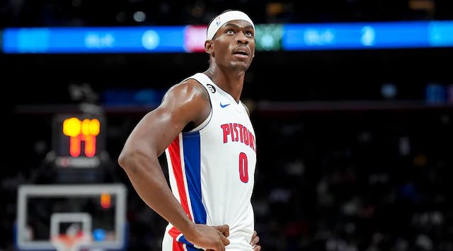 NBAReportccb's tweet photo. Last thing for today:  The stalemate between the Detroit Pistons and Jalen Duren will eventually be gone and the two sides will eventually find an agreement on a new contract , the only thing that is unknown is the timetable , per Sources https://t.co/pwpw0MAYbd