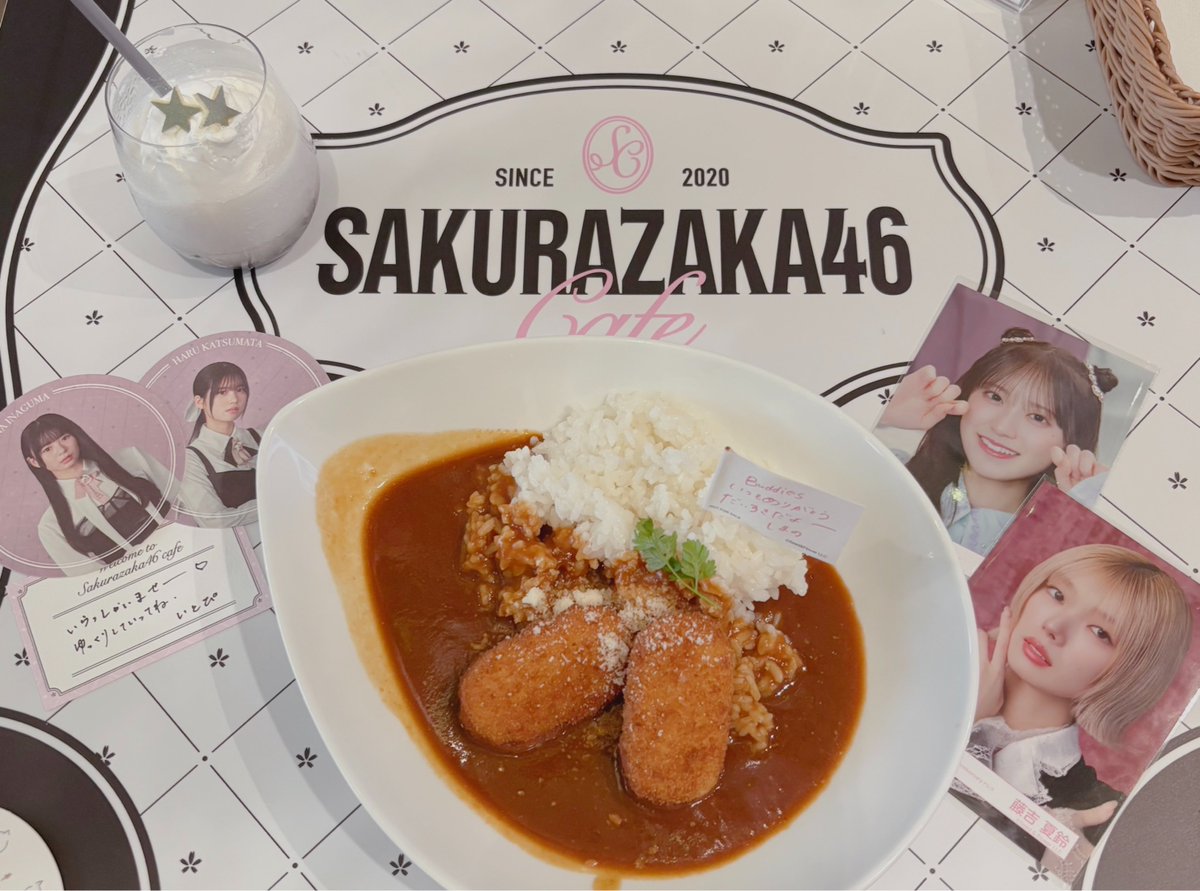 rn_mriy's tweet photo. 初めての櫻坂カフェ！幸せ空間すぎた♡*.ﾟ https://t.co/IzsYIe2MRc