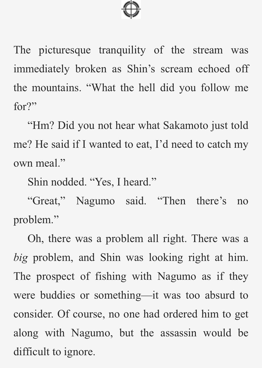 NAGUSHlN's tweet photo. nagushin fishing contest (read: ngsn date) 

the official english of sakamoto days novel: assassin’s method has been released! https://t.co/DxuUrtwO2c