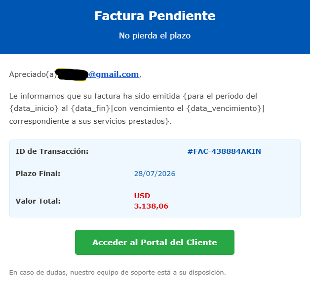 ChronoMX's tweet photo. Ya no se esfuerzan estos scammers... Lo bueno que falta mucho para el {data_vencimiento} https://t.co/5fiGTKIrok