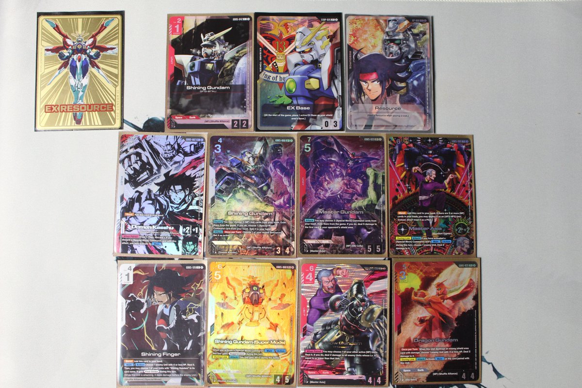 Steamsinistar's tweet photo. 3-1 with the MF deck yesterday. I really enjoy the way the deck plays. First deck I really want to alt out. Getting the Domon or King of Hearts resources is going to be a pain 😭 #GTCG https://t.co/AfaMPynbVG
