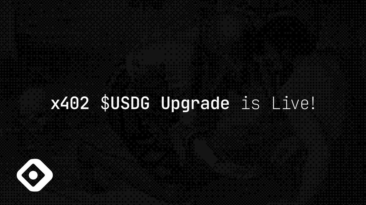 DiceProtocolRH's tweet photo. Dice x402 is live on Robinhood Chain.

Agents can request verifiable randomness over HTTP 402 for a fixed $0.05 USDG per call (Primer facilitator). The gateway settles payment, sponsors the on-chain DiceEntropy fee, and returns the request result.

• Endpoint: https://t.co/BvsSupnSNK
• Info: https://t.co/TUZyikaS3p
• Network: Robinhood Chain (eip155:4663)
• Asset: USDG
• Direct requestV2 (exact ETH fee) remains fully supported

Docs: https://t.co/yuQtAXMtWX