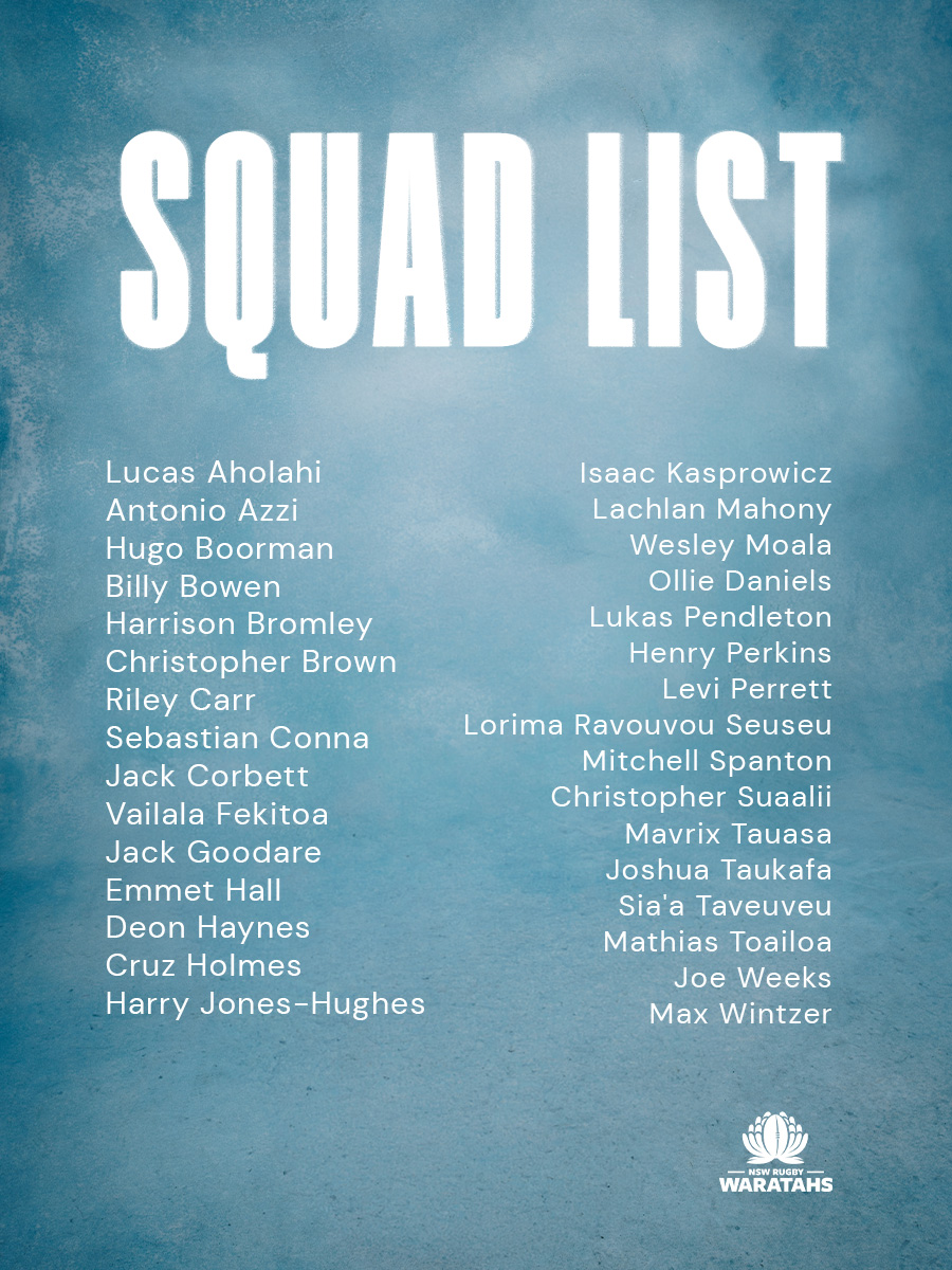 NSWWaratahs's tweet photo. Our U16 Squad just dropped 🔥

Read more here - https://t.co/07kRY1uE84 https://t.co/46Dowqwus6