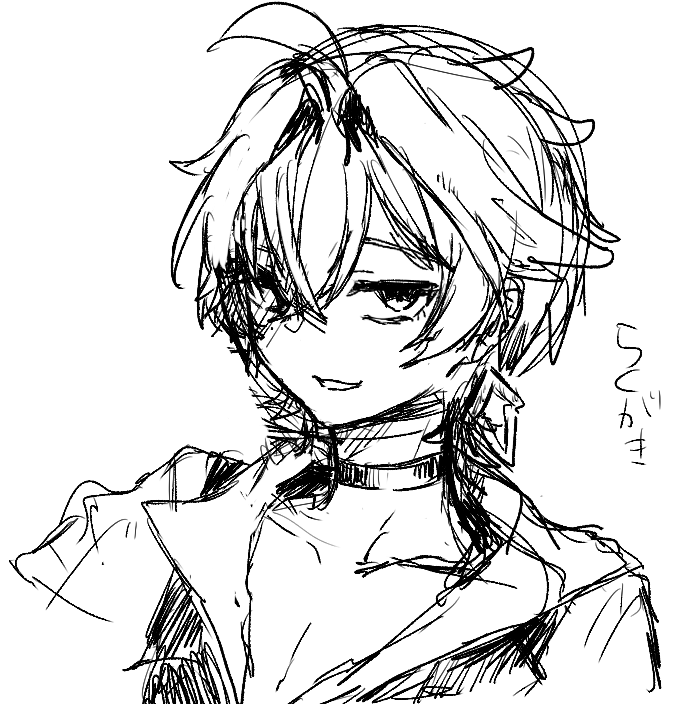 paburo_23's tweet photo. 投稿してなかったロエの落書き https://t.co/4wtojKfJhf