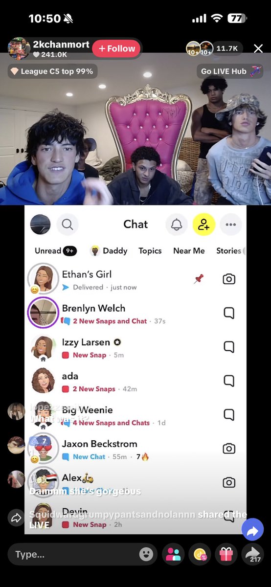 bumperstilskon's tweet photo. #toolbags in their 20s make up fake Snapchat drama and decide to stream it #obliterate https://t.co/NE6m1bOfGZ