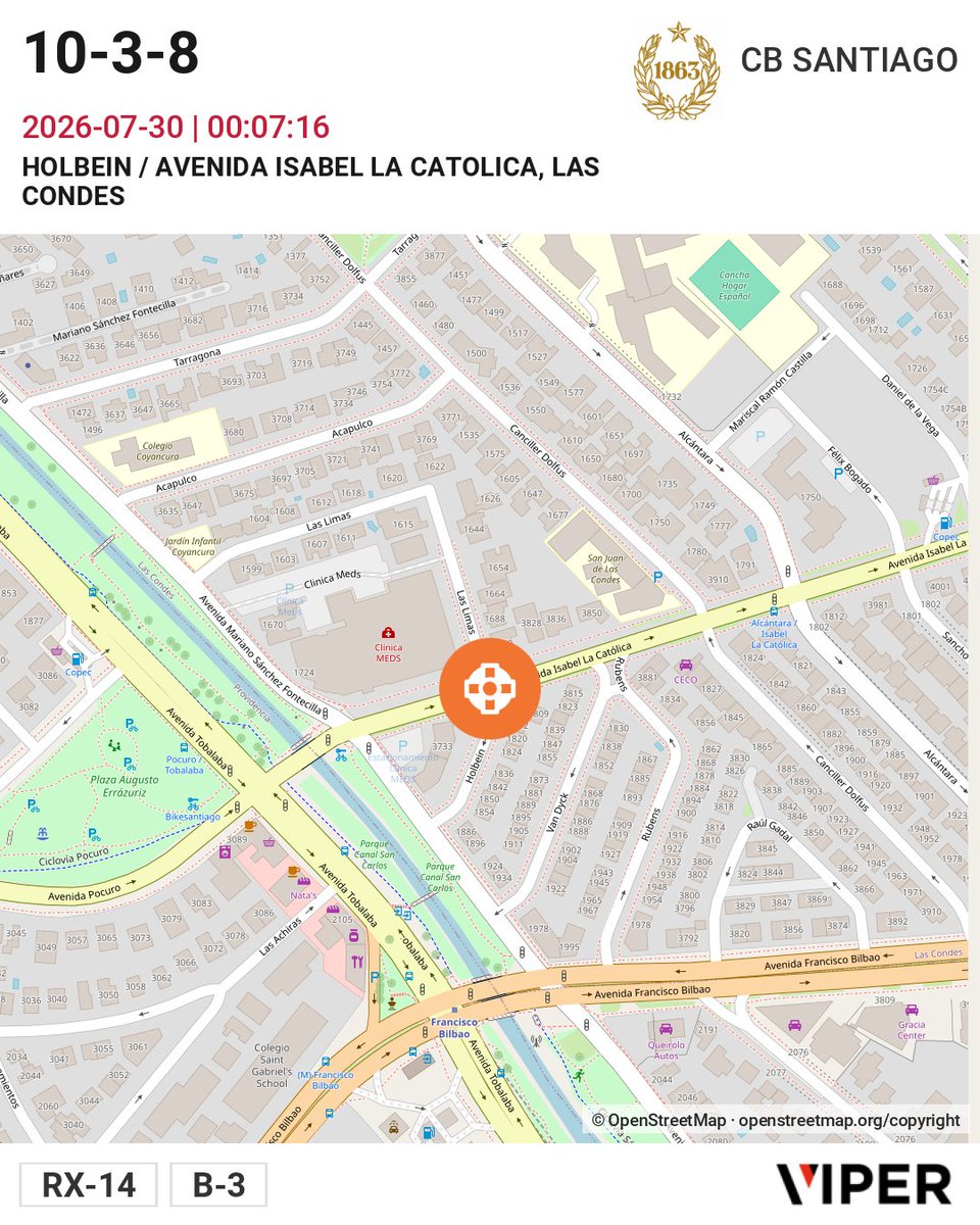 Bomberos de Santiago tweet media