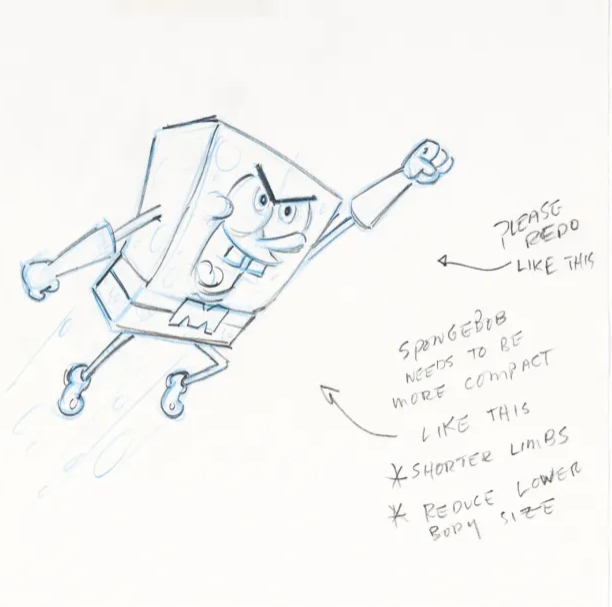 ArtofSpongeBob2's tweet photo. Did you know that Stephen Hillenburg himself is the artist behind lots of original pieces of stock art from 2001? 

Here are some of his notes and drawings for classic pieces of promo art! https://t.co/qooF9tJMAf