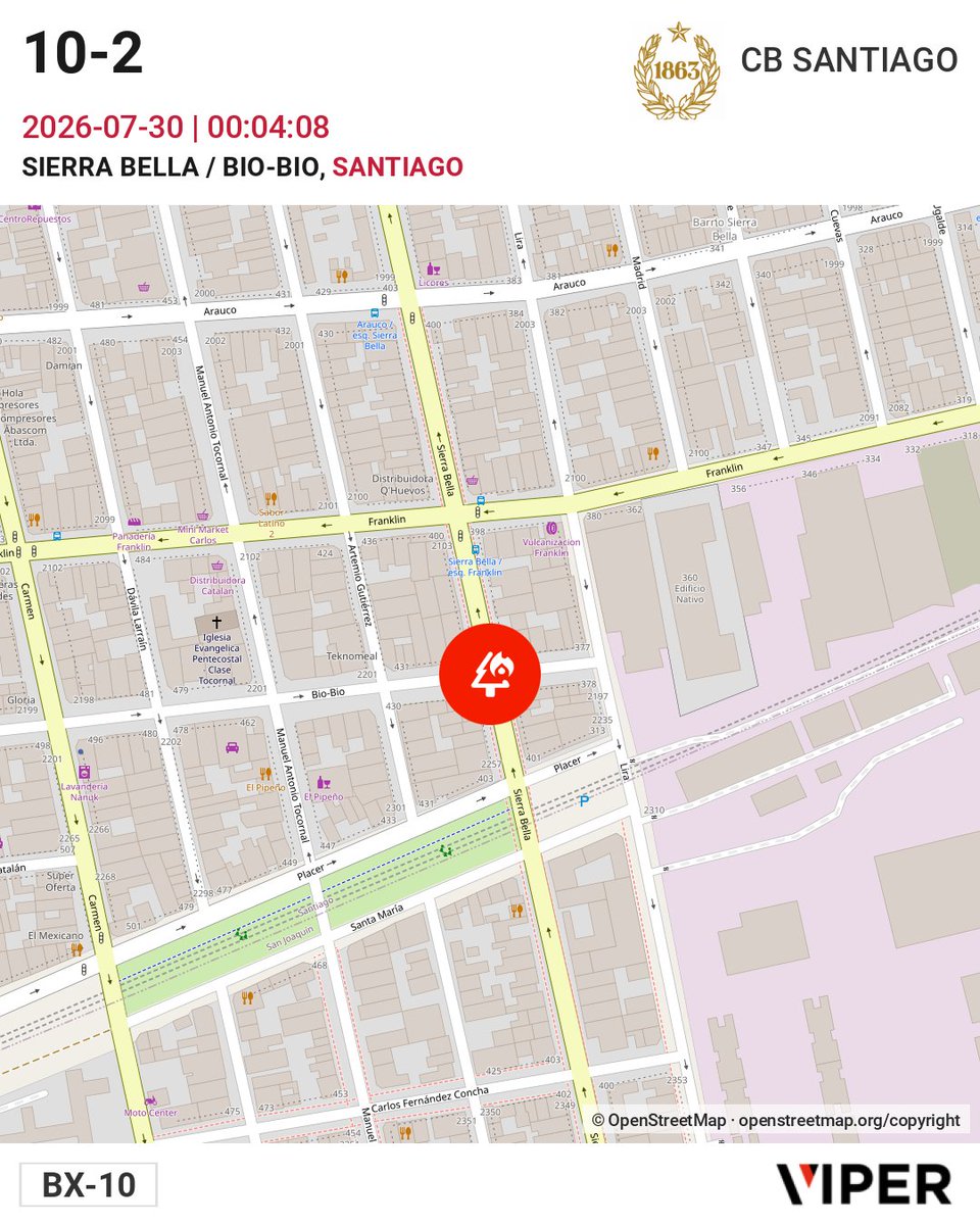 Bomberos de Santiago tweet media