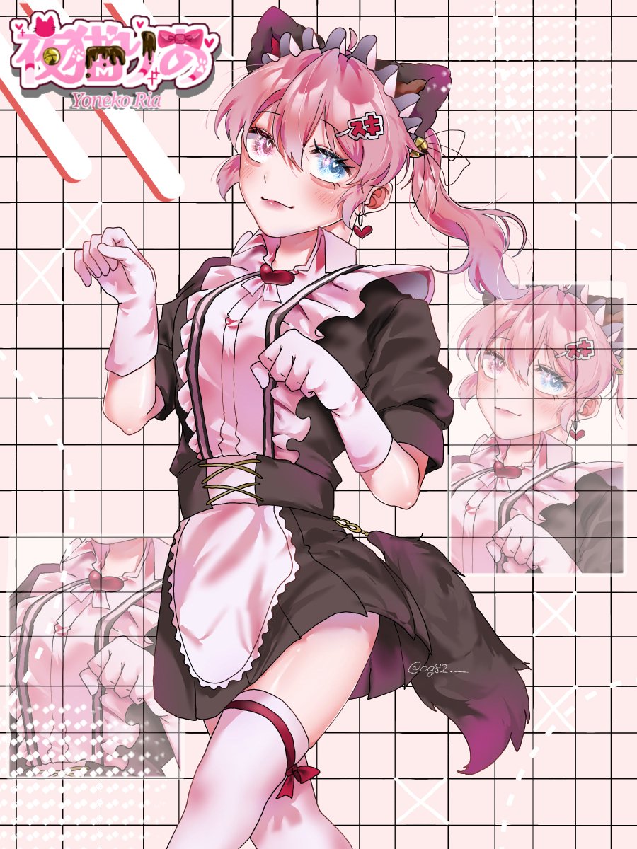 Shachi_kan's tweet photo. 久々に創作のりあ描きました🐱🐾🤍🩷塗いつもと替えたから伸びてくれると嬉しい　#PROJECTIGNITE #プロイグ #創作 #オリジナルキャラクター #illustration #OC #絵描きさんと繋がりたい https://t.co/adCkREX0qr