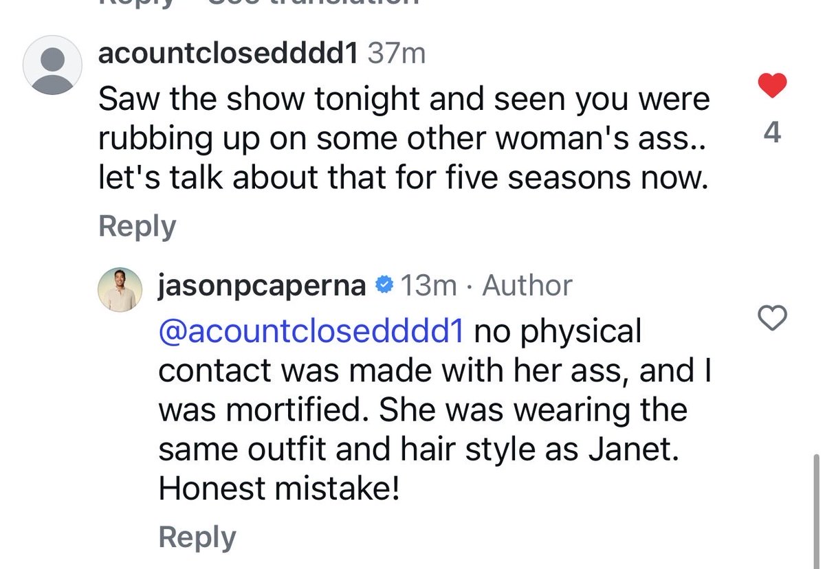 gumpyrump's tweet photo. No she wasn’t Jason 😂 You must have been wasted to not have noticed. I think you may have issues with alcohol 😂 #thevalley https://t.co/ofIZ3hHb9j