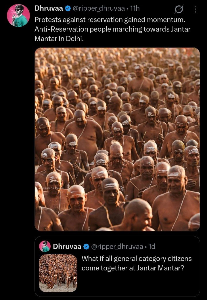 Anviksha_'s tweet photo. If an upper-caste person abuses a Dalit, it's casteism under the SC/ST Act. But when a Dalit abuses a Brahmin, isn't that casteism too? 

One country, one constitution, so why the different rules? https://t.co/ox31HyqizG