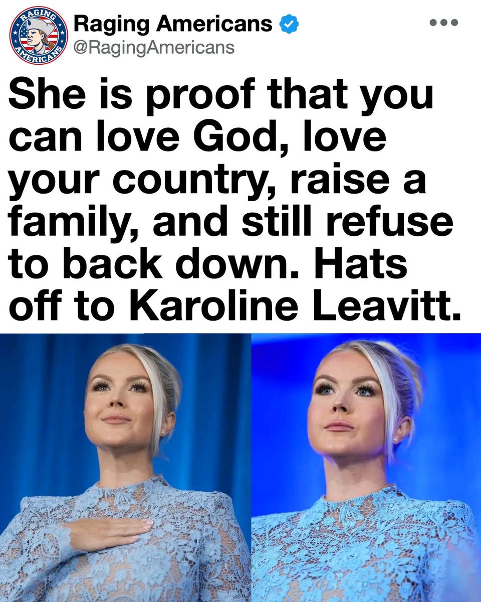 StefanikEl83115's tweet photo. Many admire Karoline Leavitt for her resilience, leadership, and dedication to her convictions. https://t.co/39HKnDl5Xm