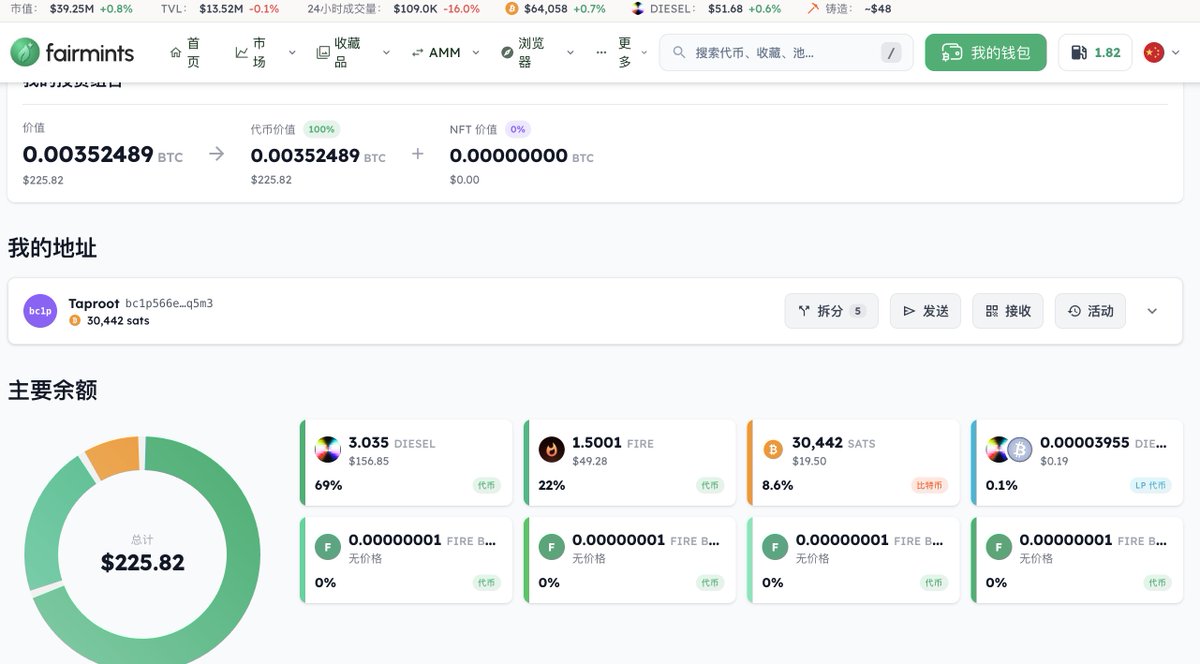 Huaguibtc's tweet photo. #Subfrost 钱包已支持一键拆分Alkanes资产UTXO（按类别）；

@unisat_wallet 钱包也支持Alkanes协议资产UTXO拆分（按utxo）可一对多转账；

@fairmints 的UTXO功能应该是最牛的（按资产分组，资产视图及个性化更好）可一对多转帐。

各类基础设施及工具越来越完善，到了一定程度起飞就更容易了。 https://t.co/Y28HQuNSz3