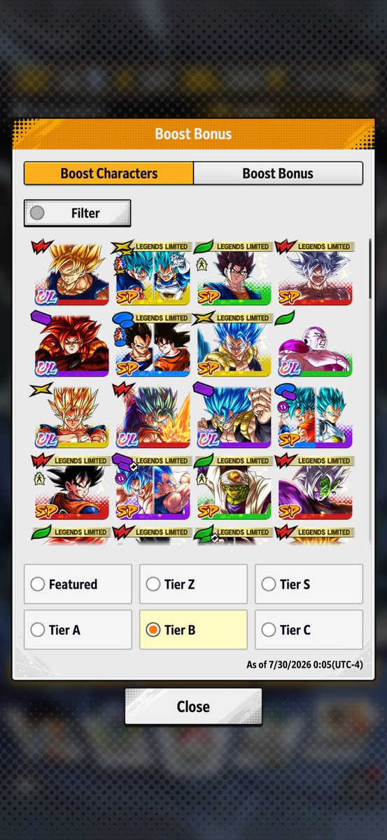 RyouDBL's tweet photo. Sooo uhhhh why was LF MUI MOVED From A Tier To B Tier??!!! https://t.co/uXsHgOcgpR