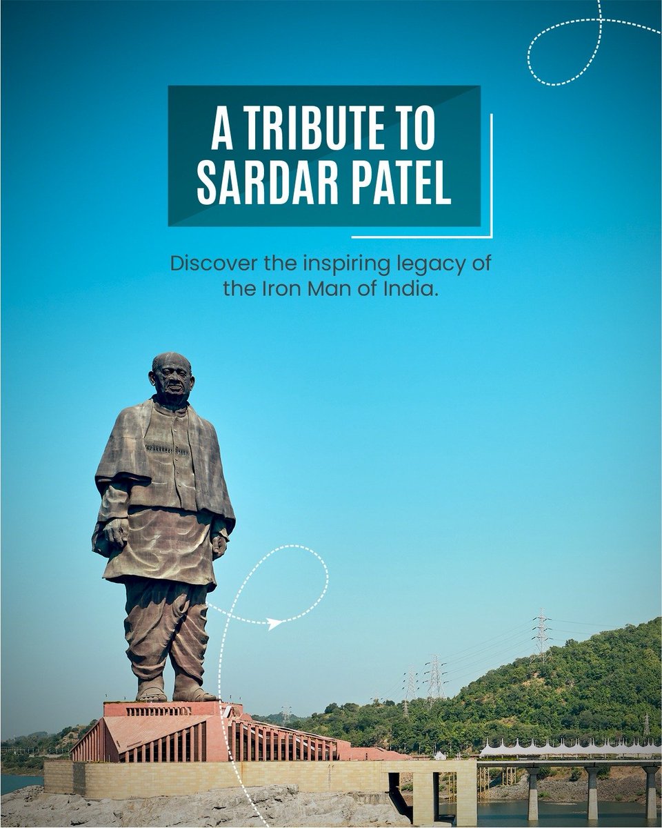 souindia's tweet photo. Stand before the world's tallest statue and witness a symbol of unity, vision, and pride. Every angle tells a story. Every visit creates a memory. Experience the grandeur of the Statue of Unity at Ekta Nagar, Gujarat.
#StatueOfUnity #EktaNagar #BucketListDestination #TravelGujarat #ExploreIndia
@GujaratTourism @tourismgoi @sanghaviharsh