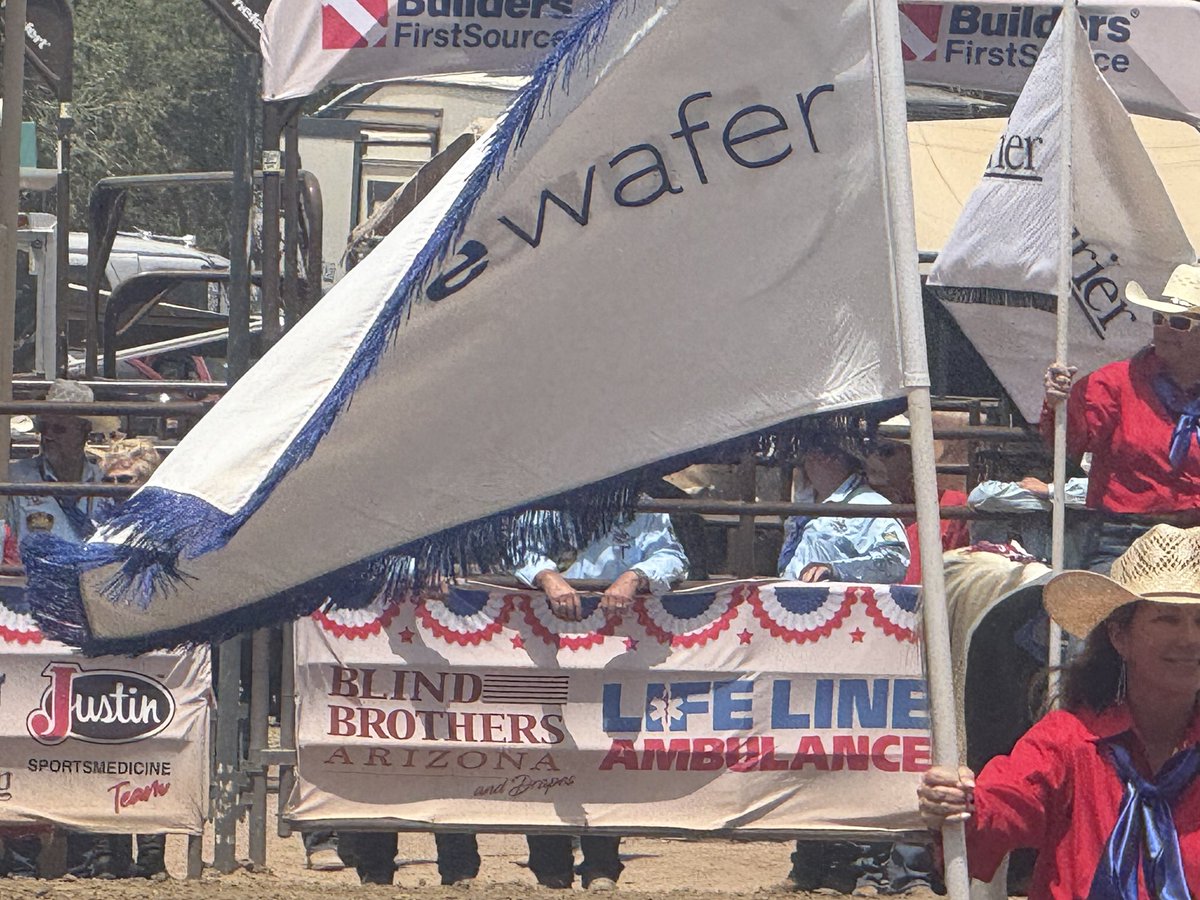 PureWafer's tweet photo. Pure Wafer is a proud Heritage sponsor of Prescott Frontier Days Inc.- Worlds Oldest Rodeo®. We had a great time this year and Regina shared with us a few pictures from the Rodeo.

#purewafer #PrescottFrontierDays #rodeo #oldestrodeo #prescottarizona https://t.co/zHEIEYusxB