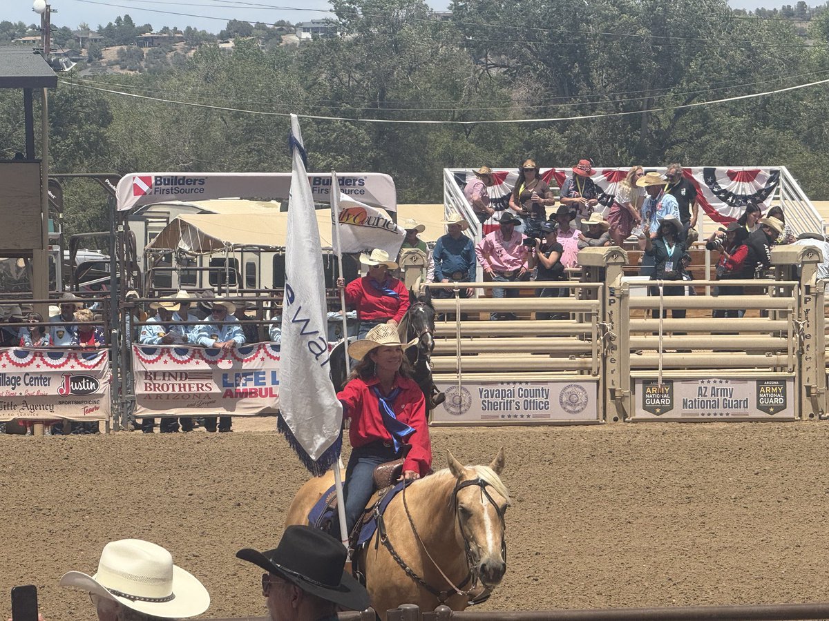 PureWafer's tweet photo. Pure Wafer is a proud Heritage sponsor of Prescott Frontier Days Inc.- Worlds Oldest Rodeo®. We had a great time this year and Regina shared with us a few pictures from the Rodeo.

#purewafer #PrescottFrontierDays #rodeo #oldestrodeo #prescottarizona https://t.co/zHEIEYusxB