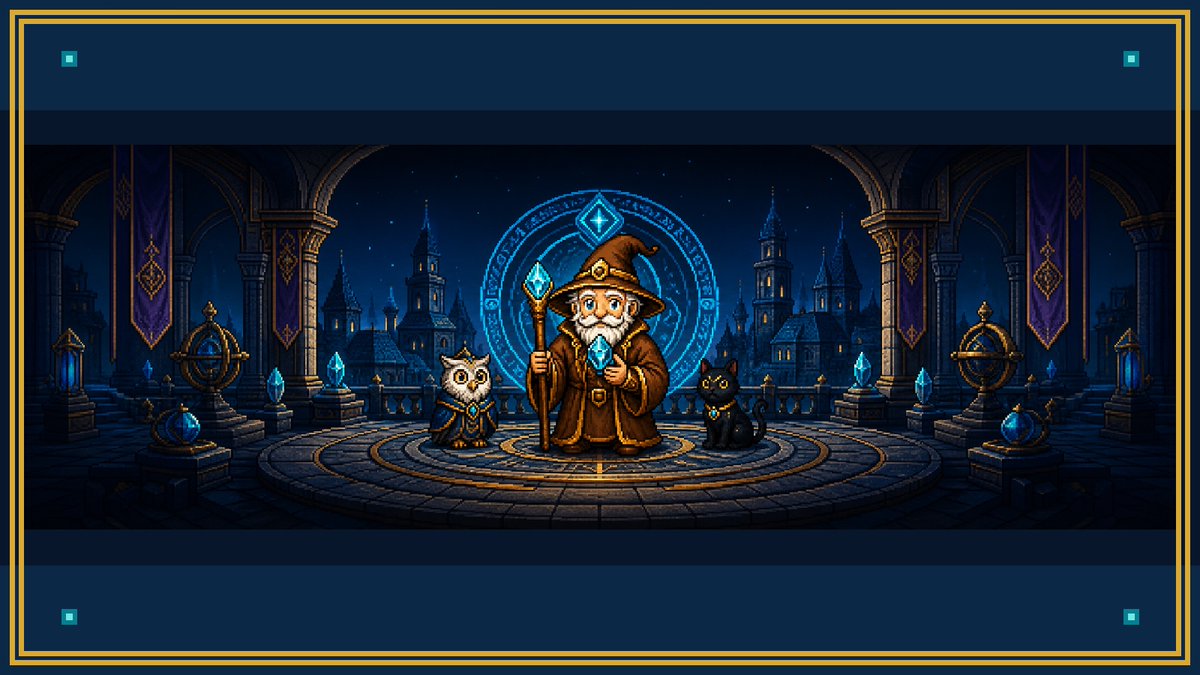 TheArcWizards's tweet photo. The vault was never empty.
It was waiting for the Arc to remember its name.
The first seal is moving. https://t.co/KpXAo425cn