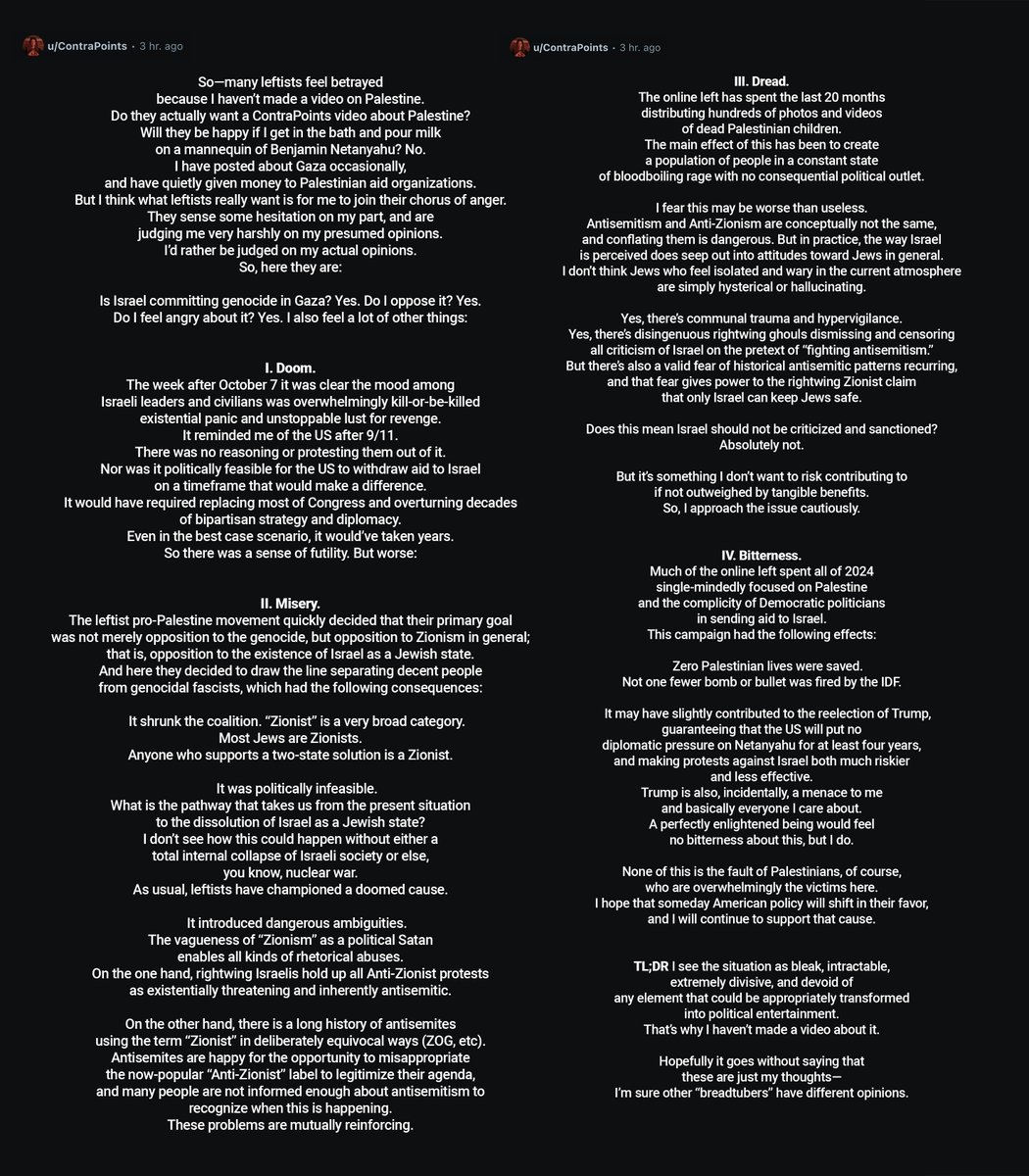 OS2NOX's tweet photo. yeah it's probably the essay you wrote about how speaking up for Palestinians is just gore porn https://t.co/PUhD7vp6Cp