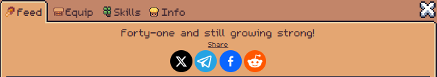 ACEtrea_SFL's tweet photo. 📅 Day 134 of daily Log-in at @0xSunflowerLand 🌻

🎉 Reached Level 41 and Level 42

📈 Just one more level needed before I can start the final expansion

🏝️ The journey to Desert Island is getting closer and closer

#SunflowerLandFarm #web3 #SunflowerLandWeekly #Day134 https://t.co/qGm84w9Ckm