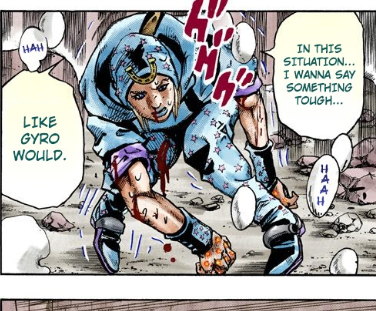 echoingwings's tweet photo. im CRYING PLKEASE.... JOHNNY ... PLEASE... IM GONNA CRY. SOMETHING TOUGH LIKE GYRO WOULD THIS BREAKS MY HEART https://t.co/aWjr9XqBCD