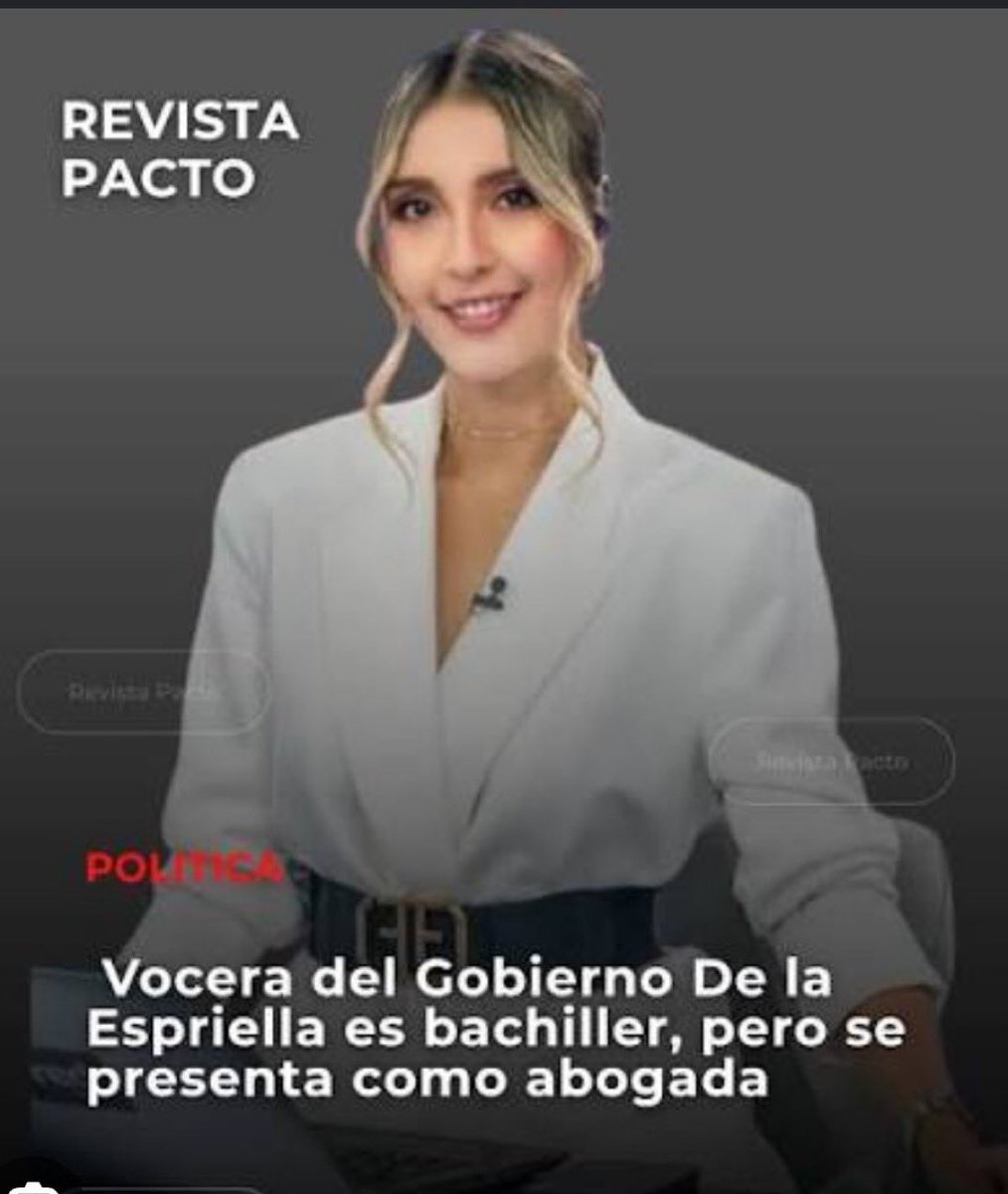 PaulaOro3107's tweet photo. investigación de la Revista RAYA reveló que, a pesar de presentarse públicamente como abogada en plataformas profesionales, Gómez únicamente posee el título de bachiller. 
La Universidad Javeriana de Bogotá certificó formalmente que la funcionaria estuvo matriculada en el programa de Derecho entre 2014 y 2021, pero se encuentra en estado "inactiva" y no obtuvo el título correspondiente. 
Las bases de datos de la Unidad de Registro Nacional de Abogados confirmaron que tampoco cuenta con una tarjeta profesional que la faculte para ejercer las leyes en el país.