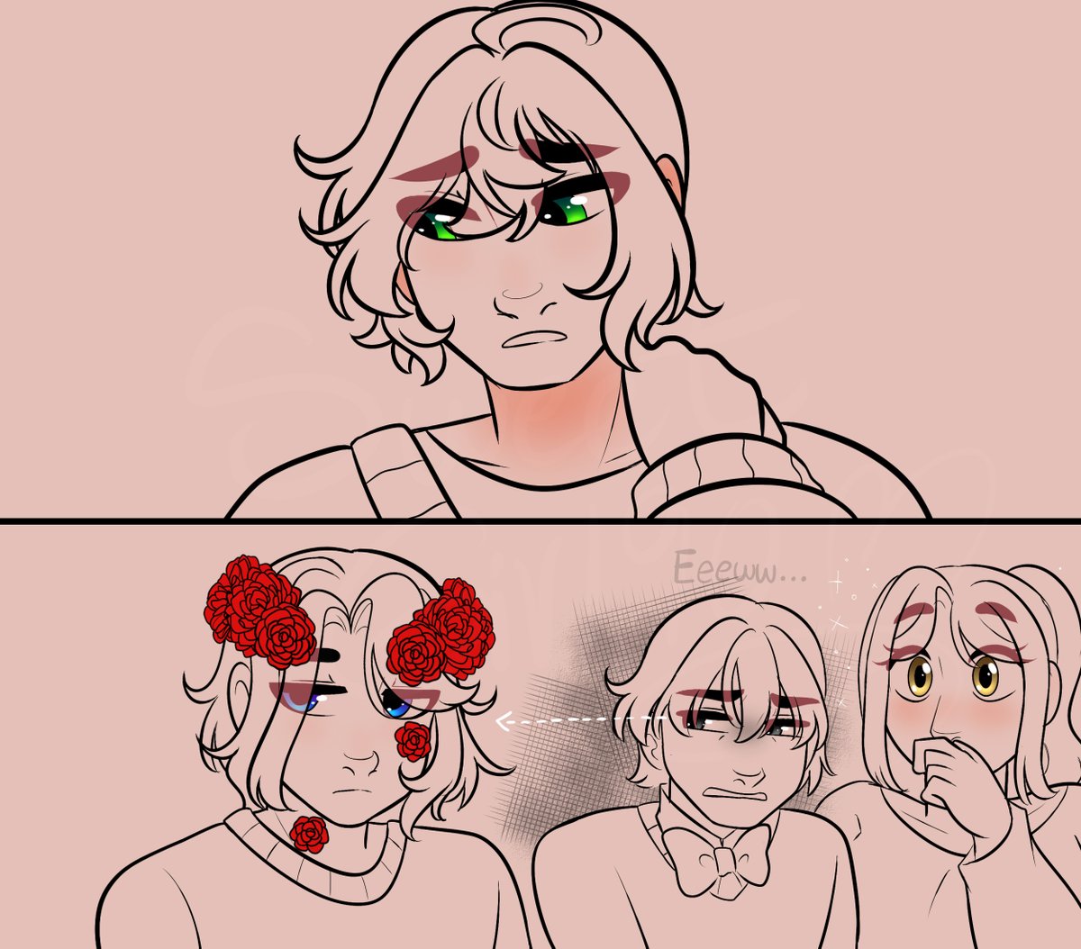 Sweet_Alyssum90's tweet photo. Llegué tarde al trend, pero me vale pico-
Que se note que el único que conoce mejor que nadie a Lotus, en este AU, es Fredo(?
#JardínDeLotosAU #JDL #Gardenverse #Lothelios #GeppakuMonogatari https://t.co/GaIibpocaq