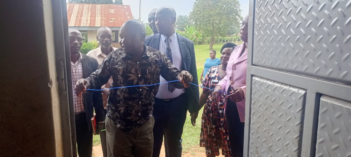 Bulambuli_LG's tweet photo. The district officials led by RDC have today 29/07/2026 commissioned a two classroom block at muyembe girls primary school with a cal for value of the Asset being handed over to them. https://t.co/Ceo9A4nfeX