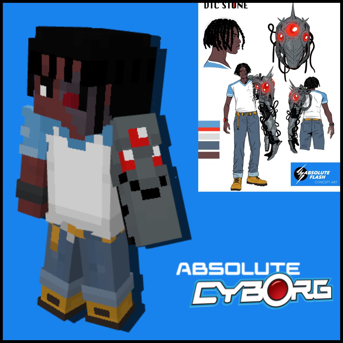 buntoxicz's tweet photo. Uma skinzinha do Absolute Cyborg q eu fiz
#minecraft #skinmaker #absolutedc https://t.co/36mw3uQmUr