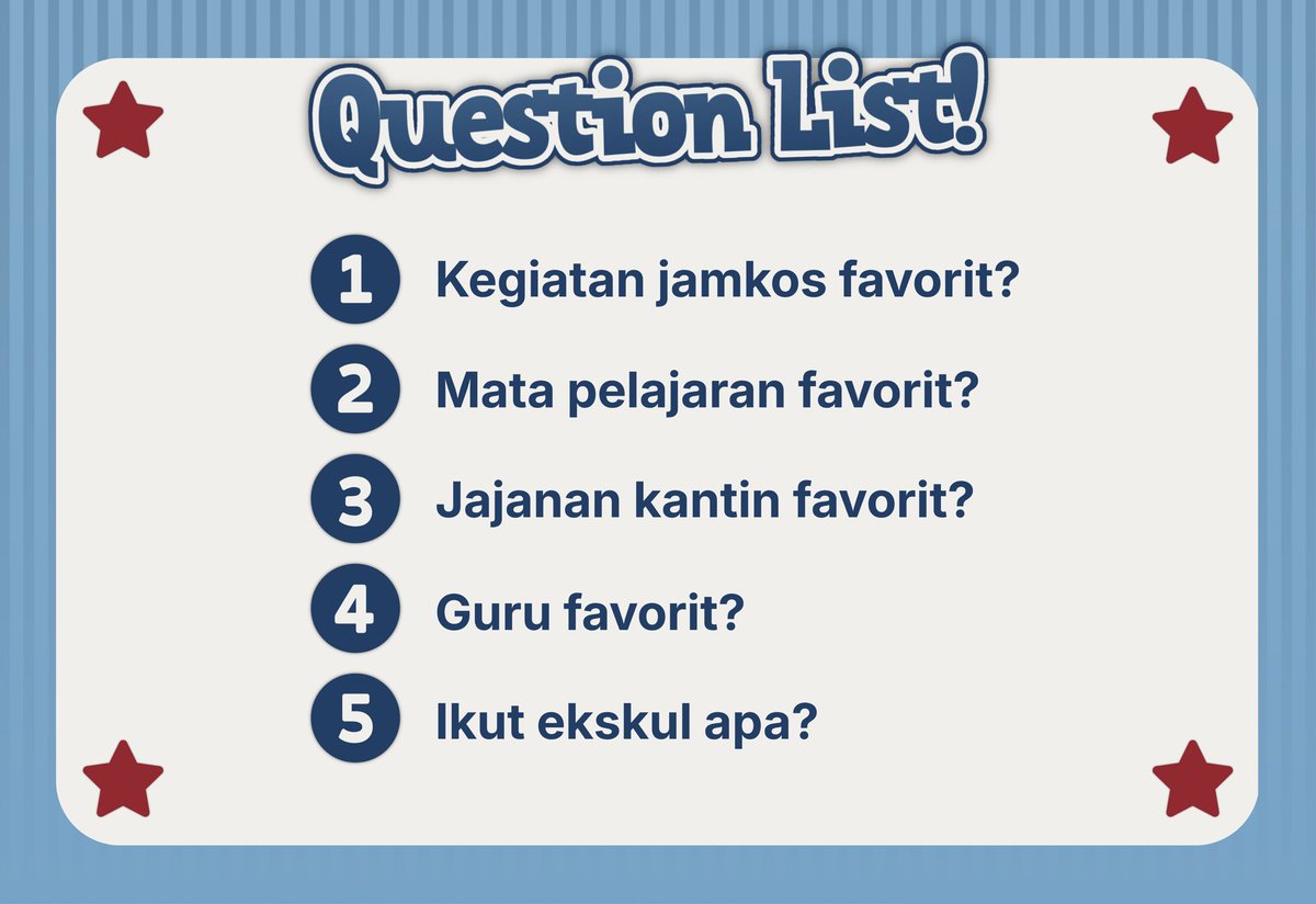 yearbookofus's tweet photo. 𝒯he best way to know someone is through the stories they tell. And it’s time to dig into everyone's school era and break the ice. Pick minimum 4 crews/councils, send them a DM, and choose the questions below. https://t.co/l5ufJ3N3QB