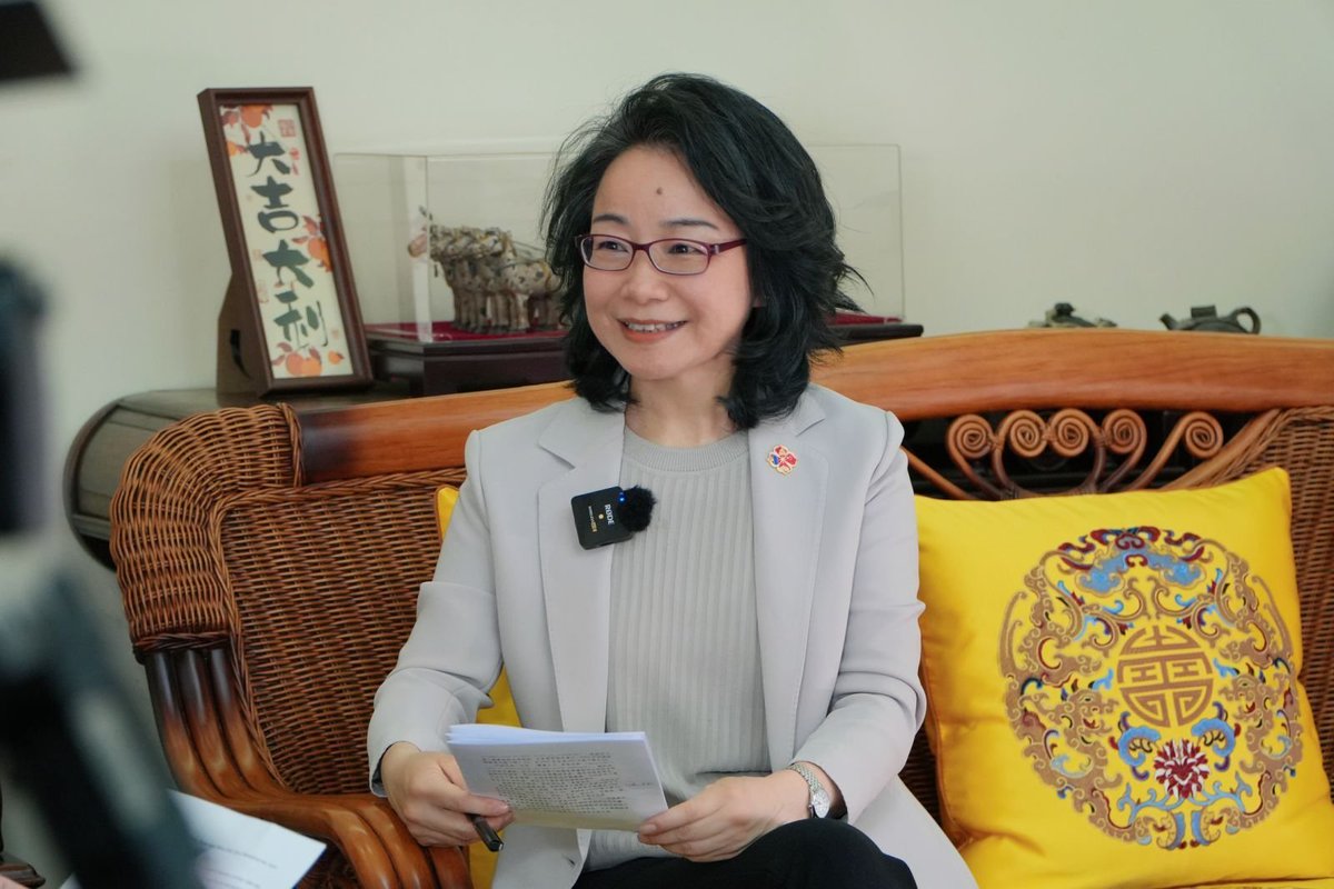 shen_shiwei's tweet photo. Congratulations! 🎉

🇨🇳China's foreign ministry has appointed Shen Minjuan, who just concluded her term as China's ambassador to #Mongolia, as the new head of its Asian ​Affairs Department, replacing Liu Jinsong.

Good news to our Mongolian friends! https://t.co/MGSDetct7i