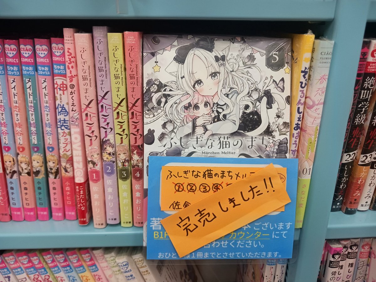 ジュンク堂書店池袋本店さんの猫メル掲示関連(7/28 20:30現在) ・個展