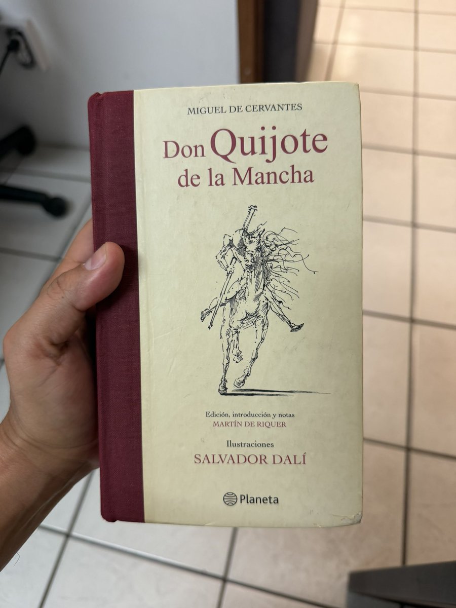 gojauregui's tweet photo. El Quijote ilustrado por Dalí. https://t.co/w3yarDpu10