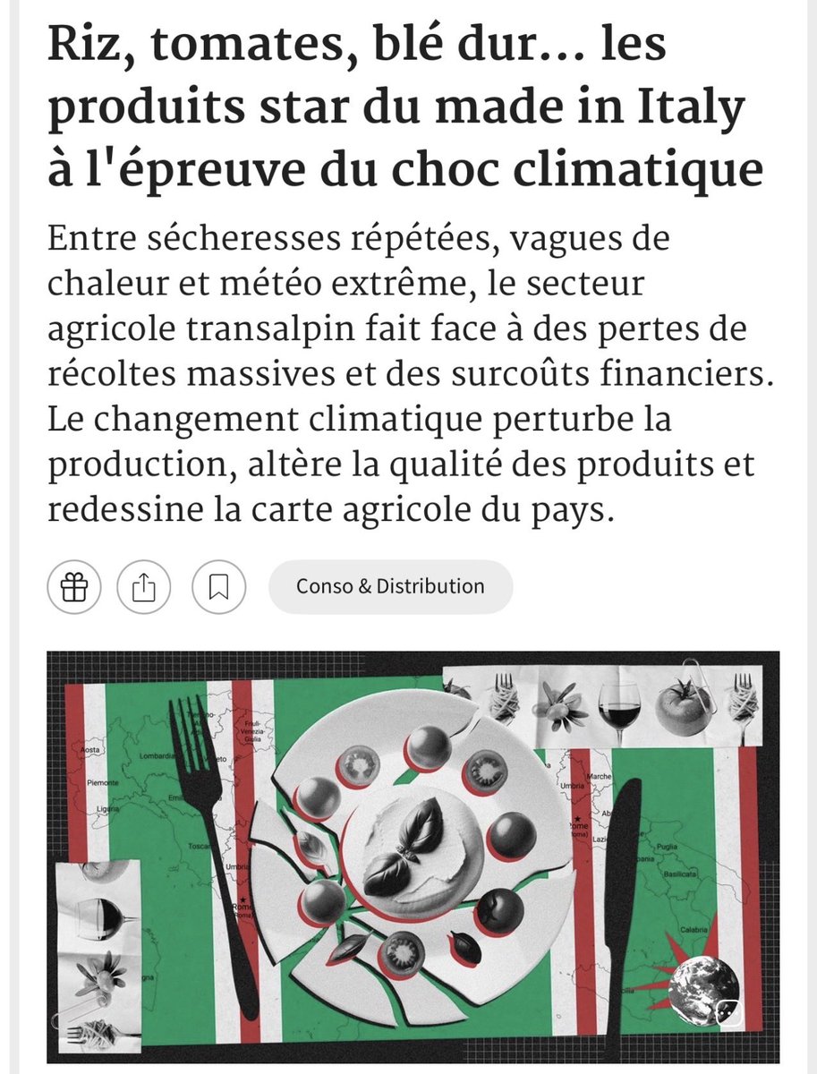 BegonThomas's tweet photo. RvP3️⃣articles du 30/07/26
✅Produits star du made in 🇮🇹 à l'épreuve du choc climatique✔️https://t.co/Gin8dqstvE
✅Contraintes #environnementales, 2e «méga décret» de simplification publié au JO✔️https://t.co/0CgQ74TmHo
✅Sécheresse l'inquiétude monte chez les éleveurs #bovins https://t.co/hW8XvFmMTZ