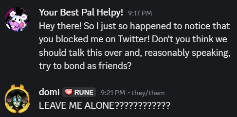 RodneyRedbird's tweet photo. Geez! Was it something I said? https://t.co/utOsEuJ6Vm