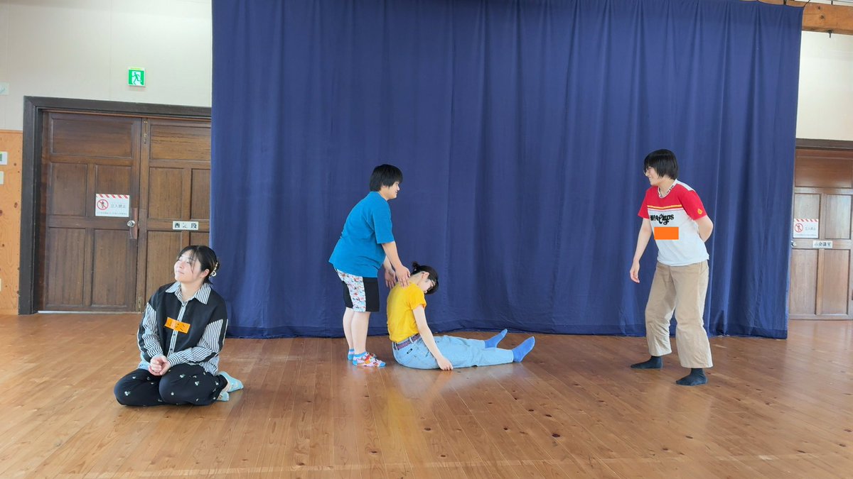 ERST_info's tweet photo. 【ひょっこりシアター活動レポート更新📣】
ひょっこりシアターは、障害のある方を主な対象とした演劇ワークショップです。
ゲームをしたり演劇を作ったりします。

7月18日の活動レポートを公開しました。ぜひご覧ください✨
→https://t.co/yCKm6B1uH7 https://t.co/usY9hg5w9u