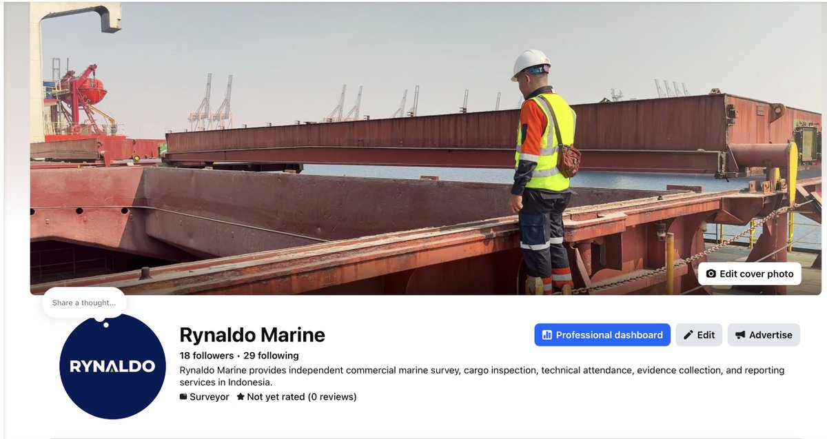 rairynaldo's tweet photo. Since the official launch of https://t.co/YFxWmsYzNQ on 16 July 2026, our website has reached its first 100 visitors. We sincerely thank everyone from around the world who has visited, followed Rynaldo Marine Social Media.

Warm regards,
Rynaldo Marine

#rynaldomarine https://t.co/1r23RfwbtD