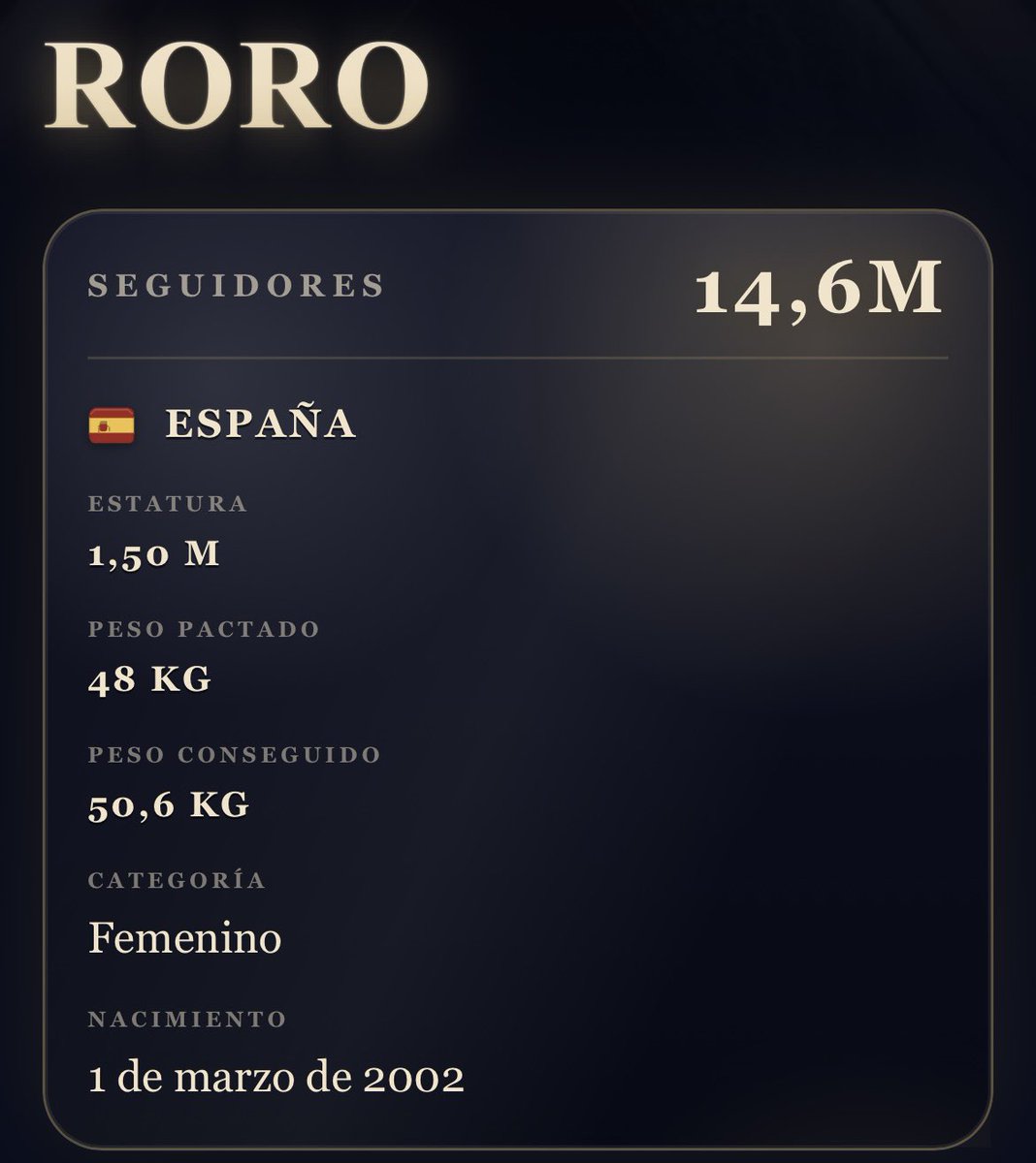 Ferny_1225's tweet photo. Y en efecto el peso pactado de Roro era 48 kg y el de Rivers 52kg, ahí lo dice en la página de la velada…
Según Roro no podía subir más que eso y Rivers le creyó por los traumas que tiene sobre subir peso limpio, todo para que oh sorpresa Roro llegara con más peso, ellos pensando que Rivers no cumpliría y llegó igual.