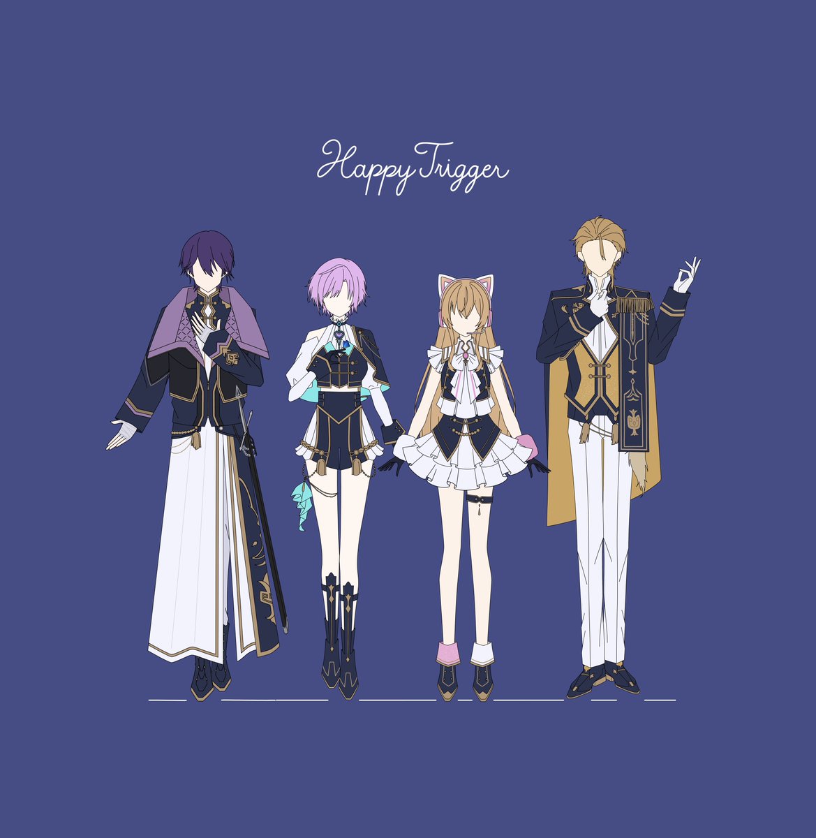 kabegami_hu__'s tweet photo. ハッピートリガー 壁紙風 https://t.co/RMsCToA9vF