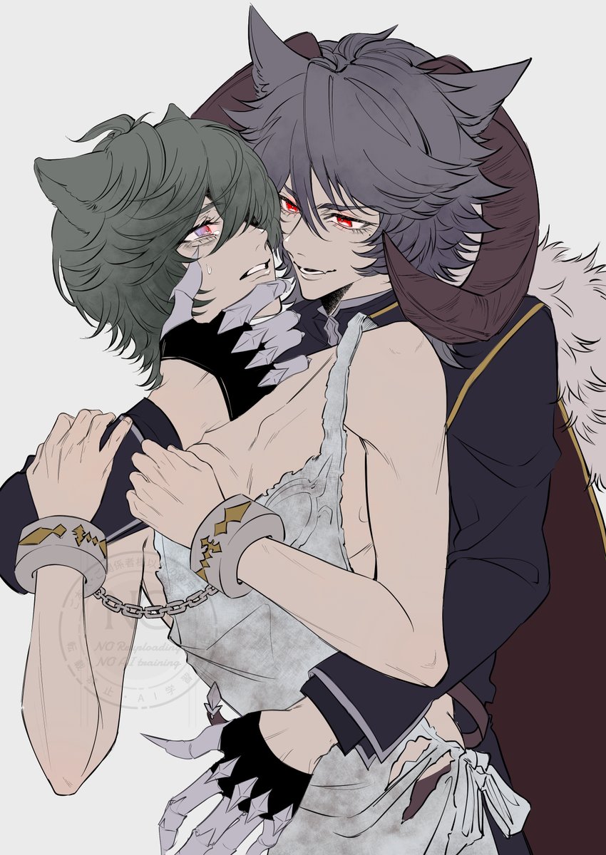 yuekn_oekaki's tweet photo. 魔王様6×奴隷ネ
【俺の眷属にならないか？】 https://t.co/XDsDB38ZEu