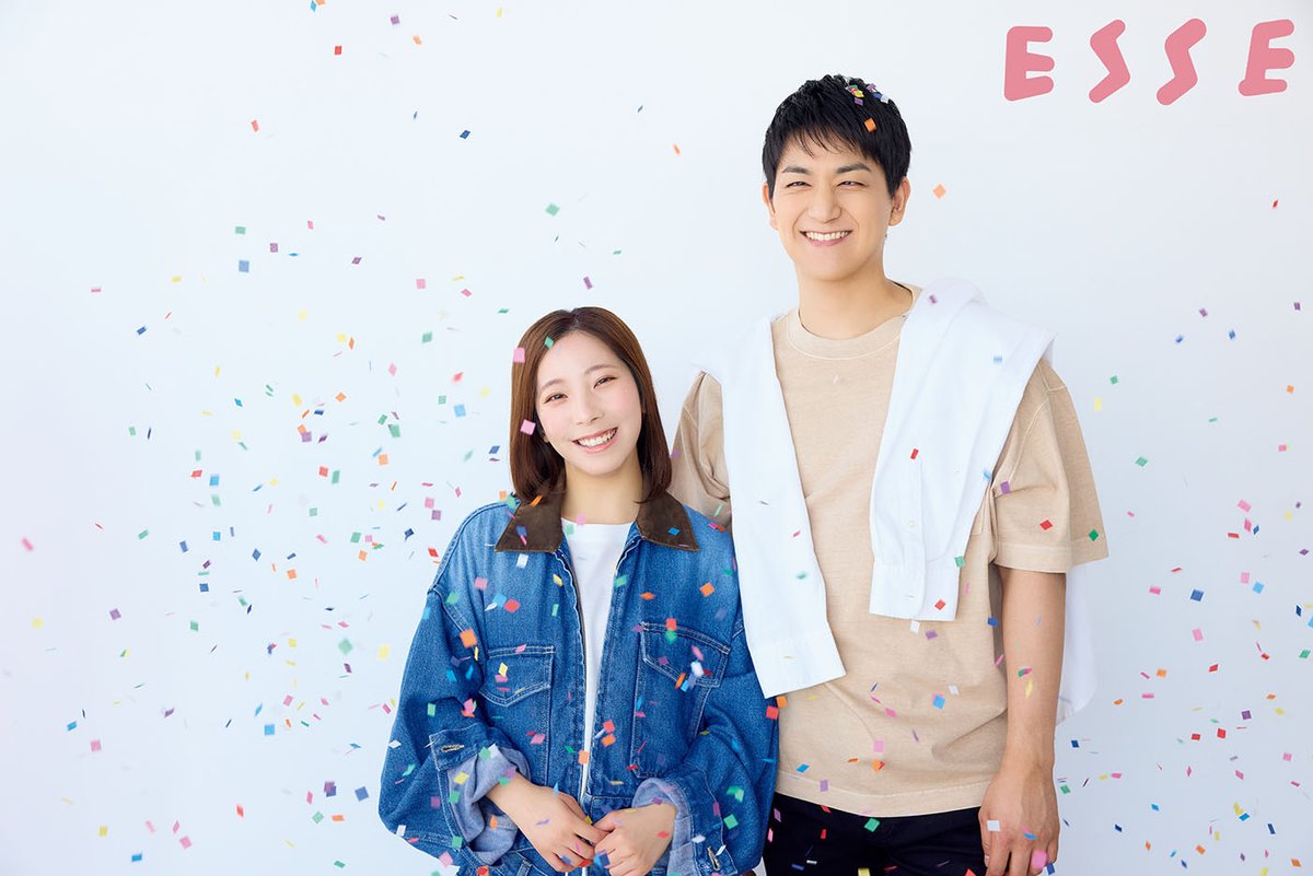 modelpress's tweet photo. “りくりゅう”三浦璃来＆木原龍一
カナダでの暮らし・お互いの素顔語る📝

「ESSE」表紙＆インタビュー初登場✨
https://t.co/Wxg7HtDxze

“お疲れ様会”テーマの撮り下ろし写真＆
懐かしい結成当時の写真公開📸 https://t.co/INE9EzQL0O