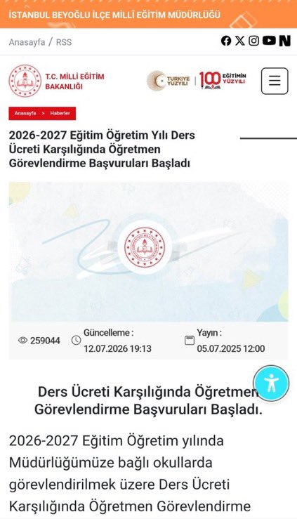 AbdullahDamar27's tweet photo. Öğretmenliğin itibarını en fazla zedeleyen MEB’dir!
Kamuoyunda “Ücretli öğretmenlik” olarak bilinen ama yönetmelikte ek ders karşılığında öğretmen görevlendirilmesi süreci başladı.
MEB, yüz bine yakın norm kadro açığını kapatmanın çaresini asgari ücret seviyesinde maaşlarla görevlendirme yapmakta buluyor!
Bu süreçte boş bulunan öğretmenlik kadrolarına sadece öğretmenler değil, ön lisans mezunları da dahil olmak üzere bütün üniversite mezunları başvurabiliyor!
Böyle bir rezalet dünyanın neresinde görülmüştür!
Sadece ek ders ücreti karşılığında öğretmen görevlendirilmesi uygulaması bile bir milli eğitim bakanının istifası için yeterlidir! 
#YusufTekinİstifa