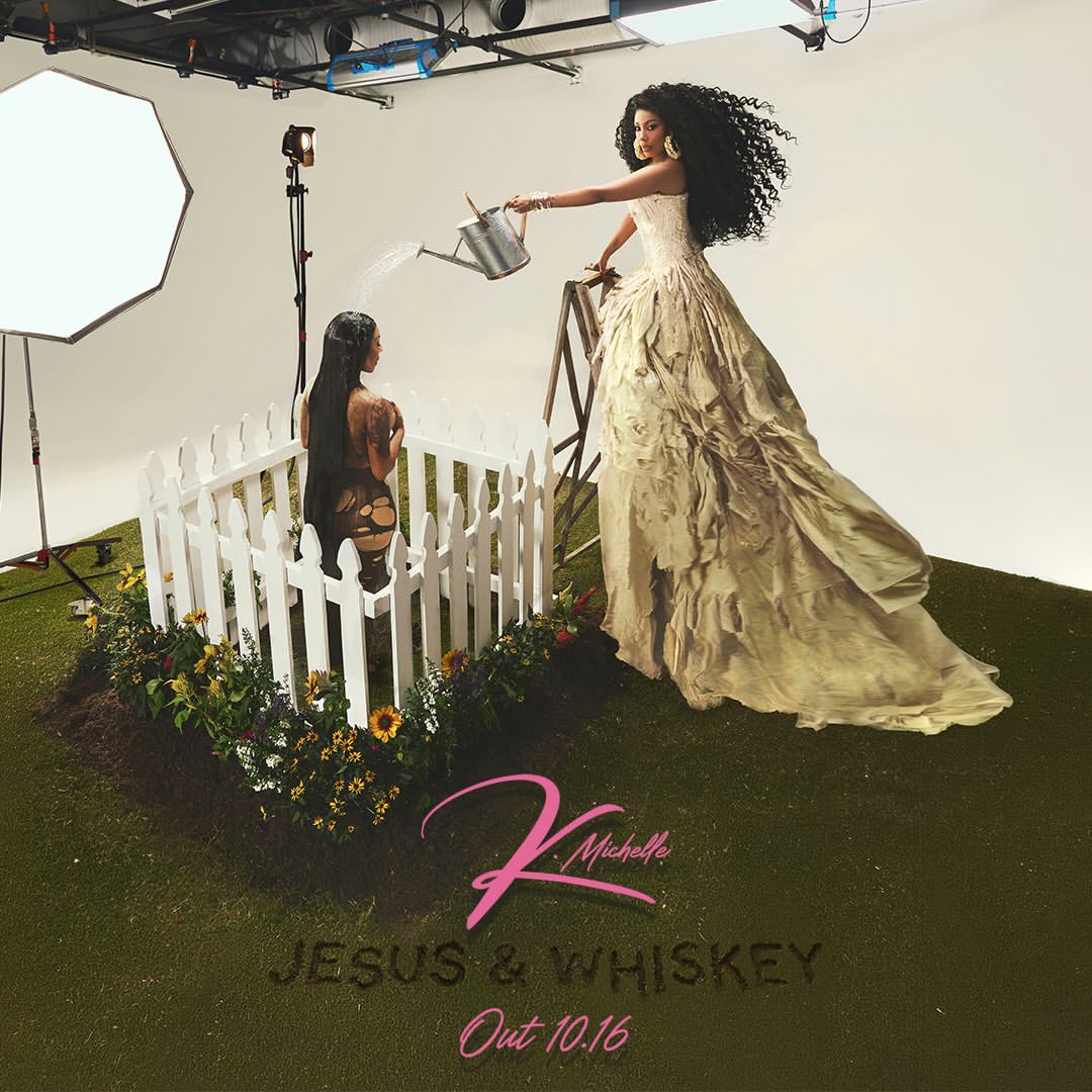 rapalert6's tweet photo. K. Michelle announces her new album “Jesus &amp; Whiskey” releasing October 16th. https://t.co/jHcQ9dI2xY