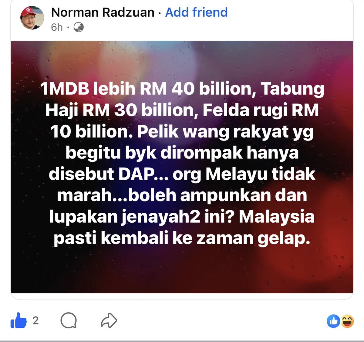 iskandarzulfi14's tweet photo. https://t.co/MBcJJ4HZVb